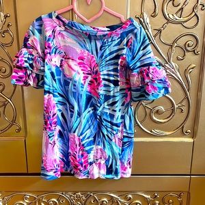 Lilly Pulitzer Girl Bell Sleeve Dress